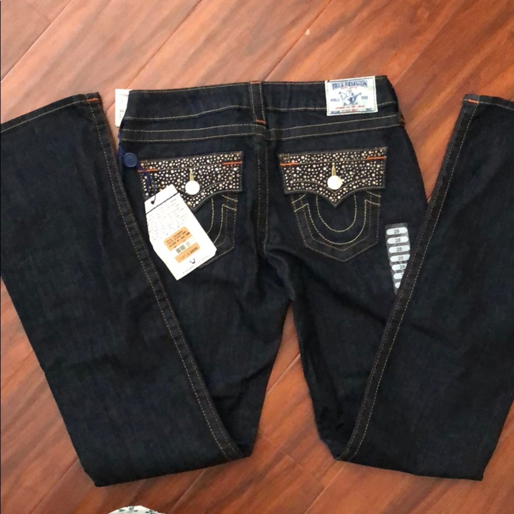 Dark blue jean